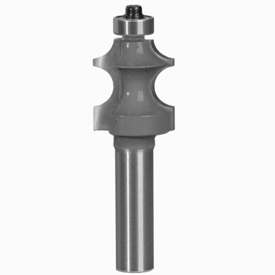 Three Types TCT Corner Beading Bits A/B/C Edge Forming Cutters For Millwork