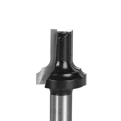 Extended Double Beading Bits can be used to plunge completely through material