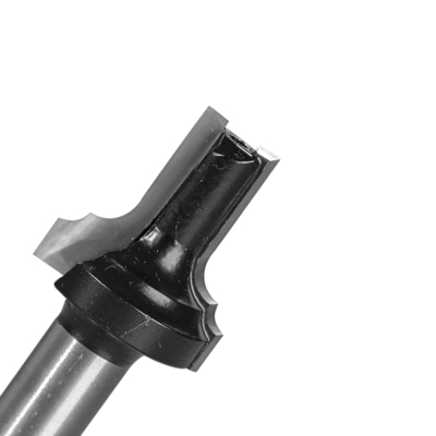 Extended Double Beading Bits can be used to plunge completely through material