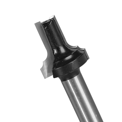 Extended Double Beading Bits can be used to plunge completely through material