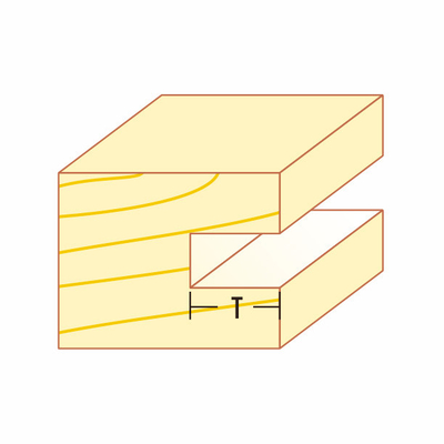 Fast Cutting Slot Cutter Used For Slotting Plywood And Core Board For Molding