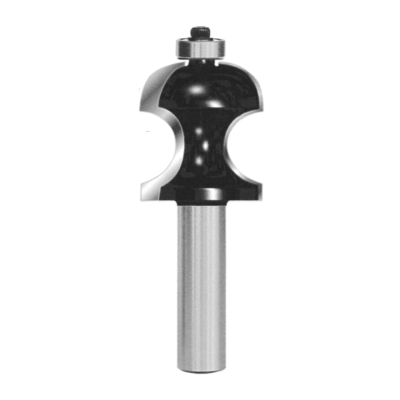 Three Types TCT Corner Beading Bits A/B/C Edge Forming Cutters For Millwork