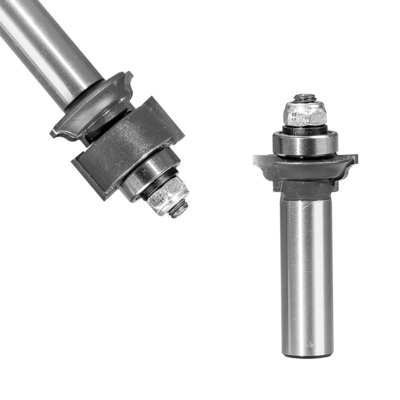 Dia 25.4 Radius 2.4 Joint Router Bit 2PC Mini Ogee Rail And Stile Router Bits