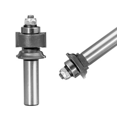 Dia 25.4 Radius 2.4 Joint Router Bit 2PC Mini Ogee Rail And Stile Router Bits