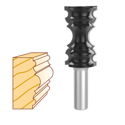 Chair Rail Molding Bits Create Standard Decorative Chair Rail Profiles