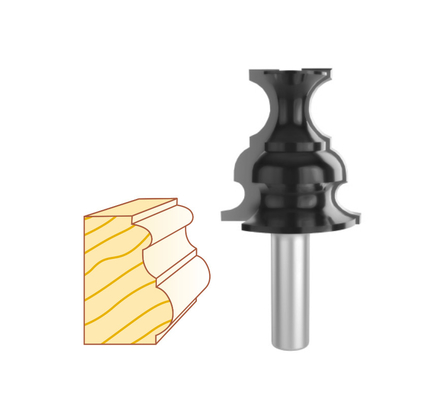Chair Rail Molding Bits Create Standard Decorative Chair Rail Profiles