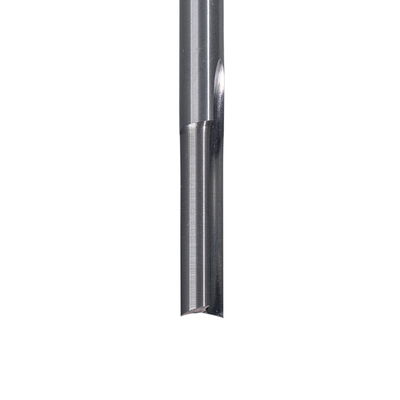 HSS Straight HRC 64 O Flute Router Bits Cutting Soft And Hard Plastic