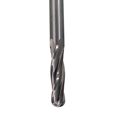 2 4 Flute CNC Carving Bit High Finish CNC Ball Nose Bit Cutting Plastic