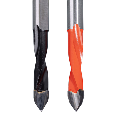 TCT V Point Drill Bit Tungsten Carbide Tipped Drill Bits For Drilling MDF