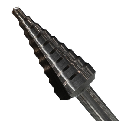 HSS Step Drill Straight Flute Step Drill Bit M2Al M35 Material