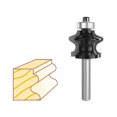 Traditional Foot Two Types Profile Router Bit For Router Table Machine