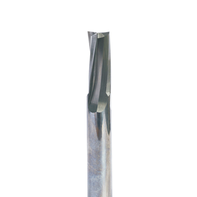 3/8" Cutting Length Solid Carbide Spiral Cutters Low Helix Finisher For Natural Wood