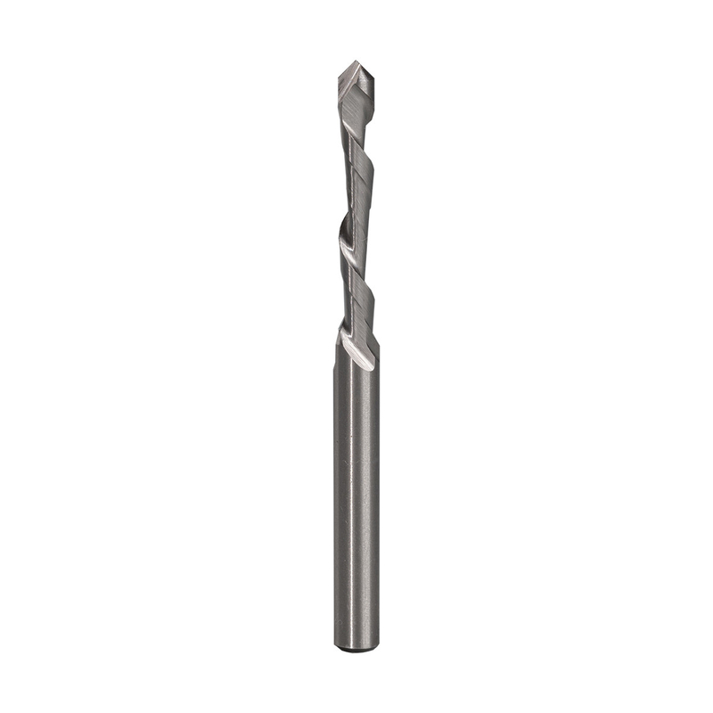 1/4 Inch Shank HSS Router Bit 1 Flute Drywall Drill Bit 64 Deg HRC